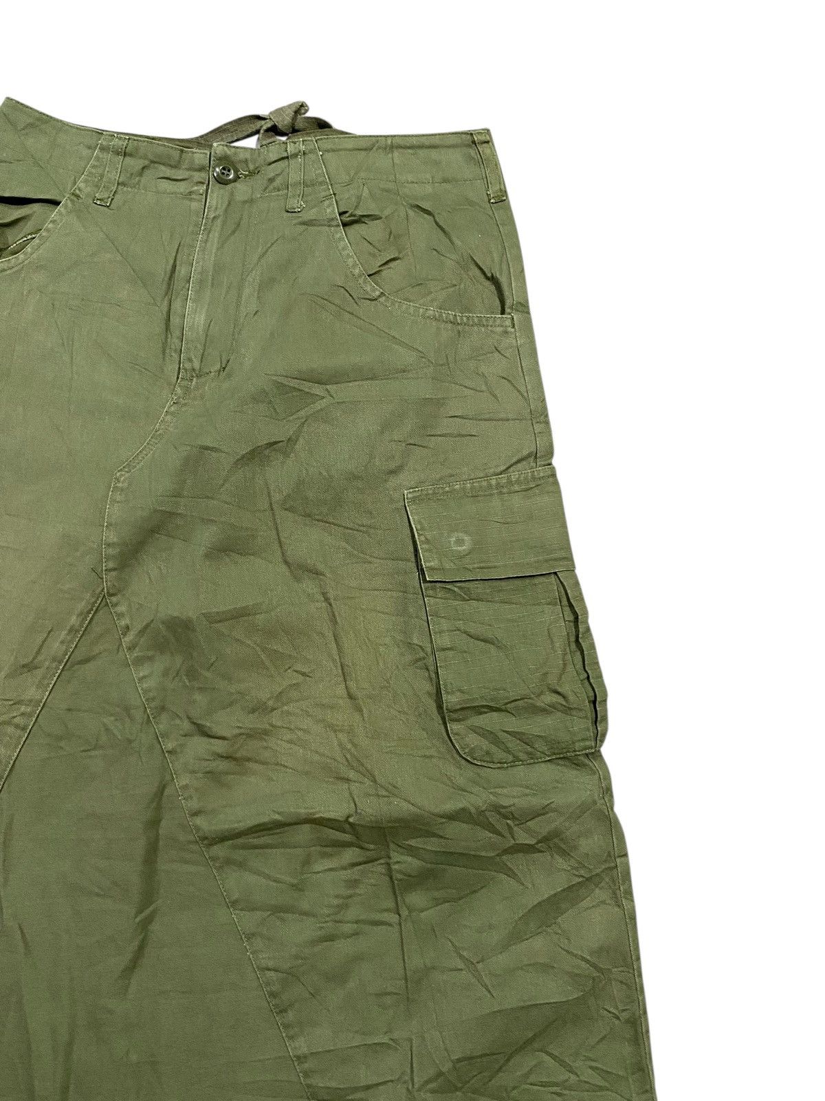 Japanese Brand Japanase brand rag machine skirt maxi army style two pocket Size 32" / US 10 / IT 46 - 3 Thumbnail