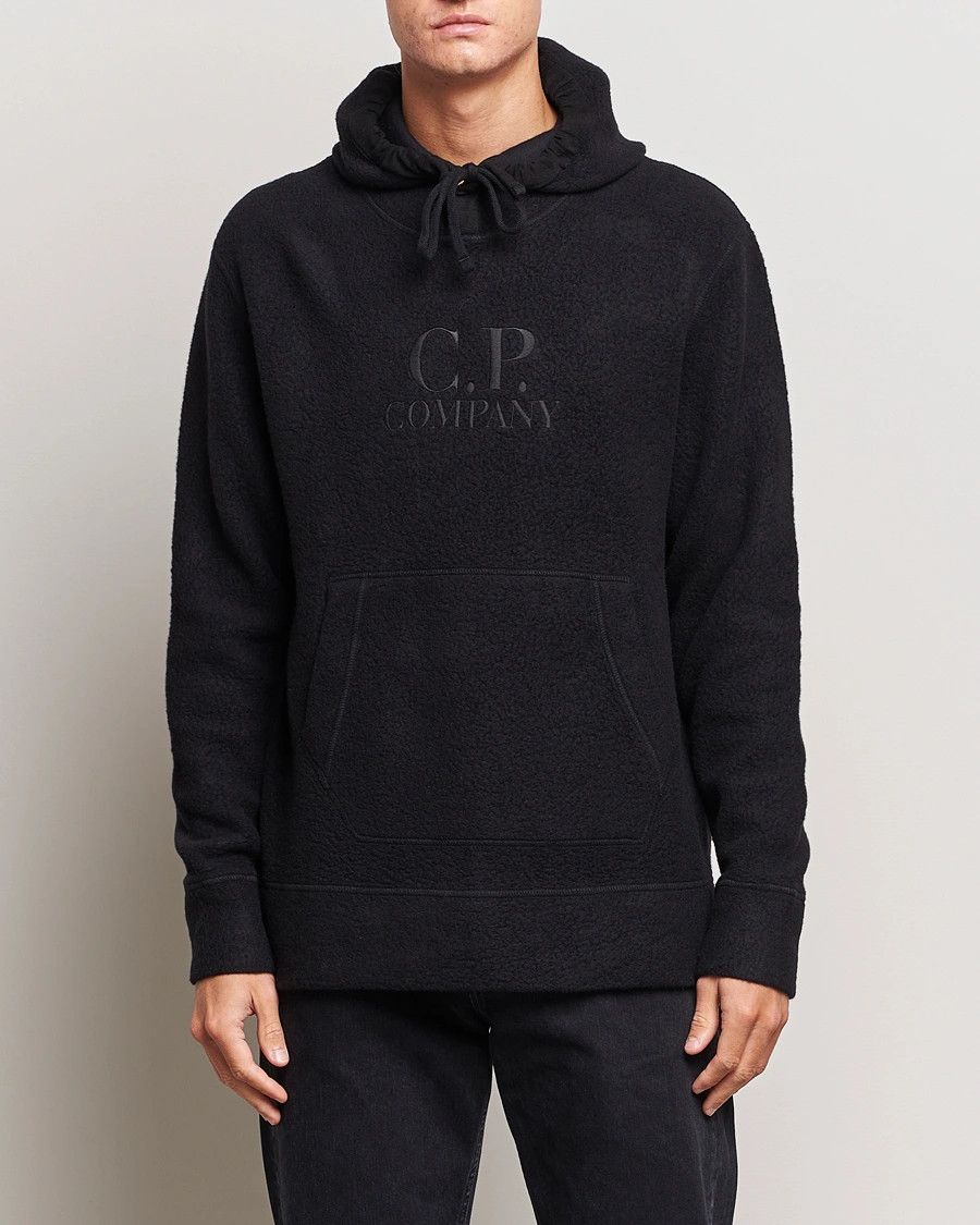 C.P. Company o1y1224 Logo Hoodie in Black Size US L / EU 52-54 / 3 - 2 Thumbnail