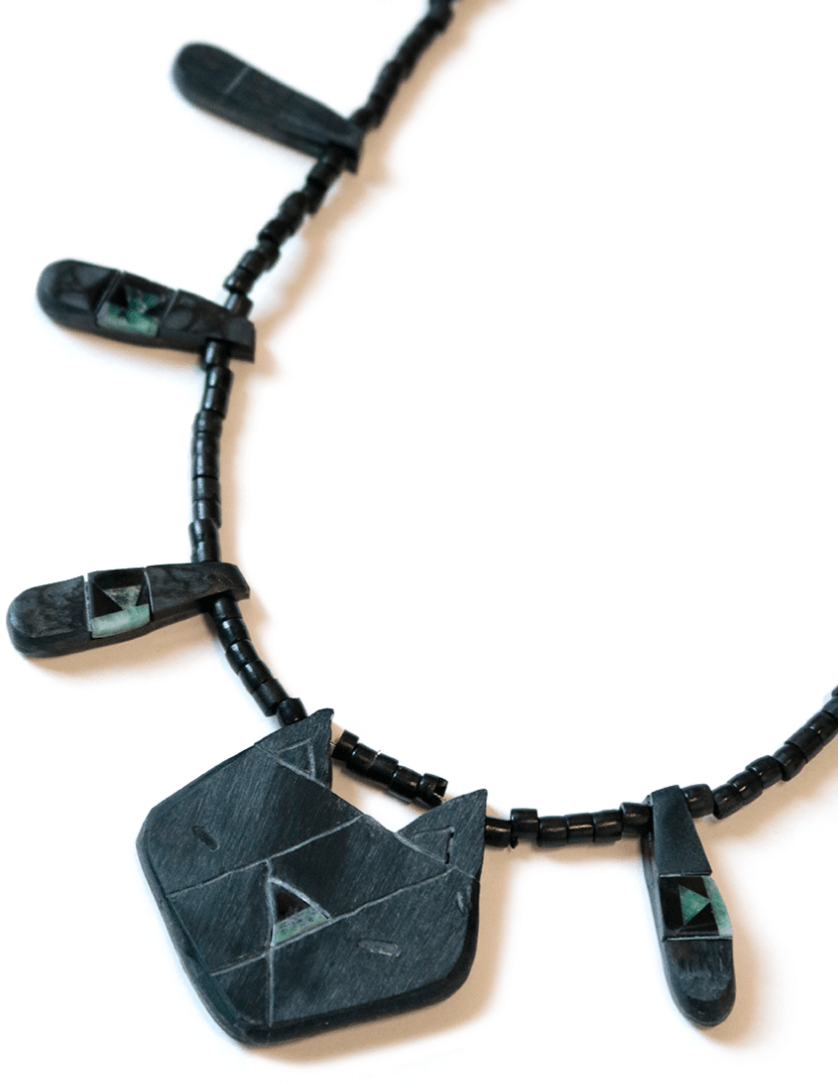 Kapital Nyant Domingo Battery CAT Necklace (Large) Size ONE SIZE - 3 Thumbnail