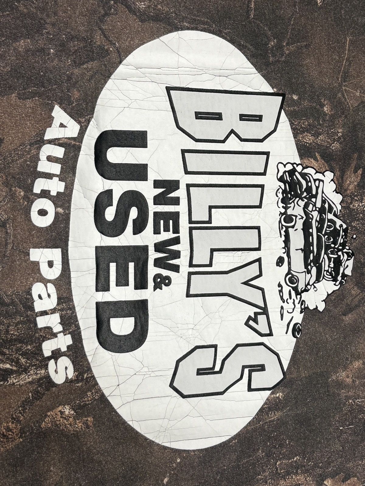 Billy Hill 2023 Billy Hill “Auto Parts” Sasquatch Camo T-Shirt Size L Size US L / EU 52-54 / 3 - 6 Thumbnail