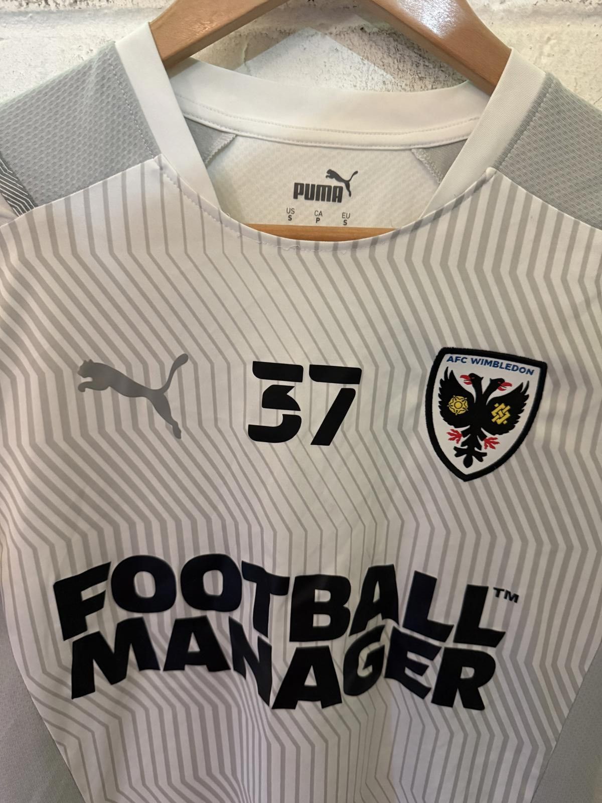 Puma Puma AFC Wimbledon Football Manager Men's Football Jersey Size US S / EU 44-46 / 1 - 3 Thumbnail