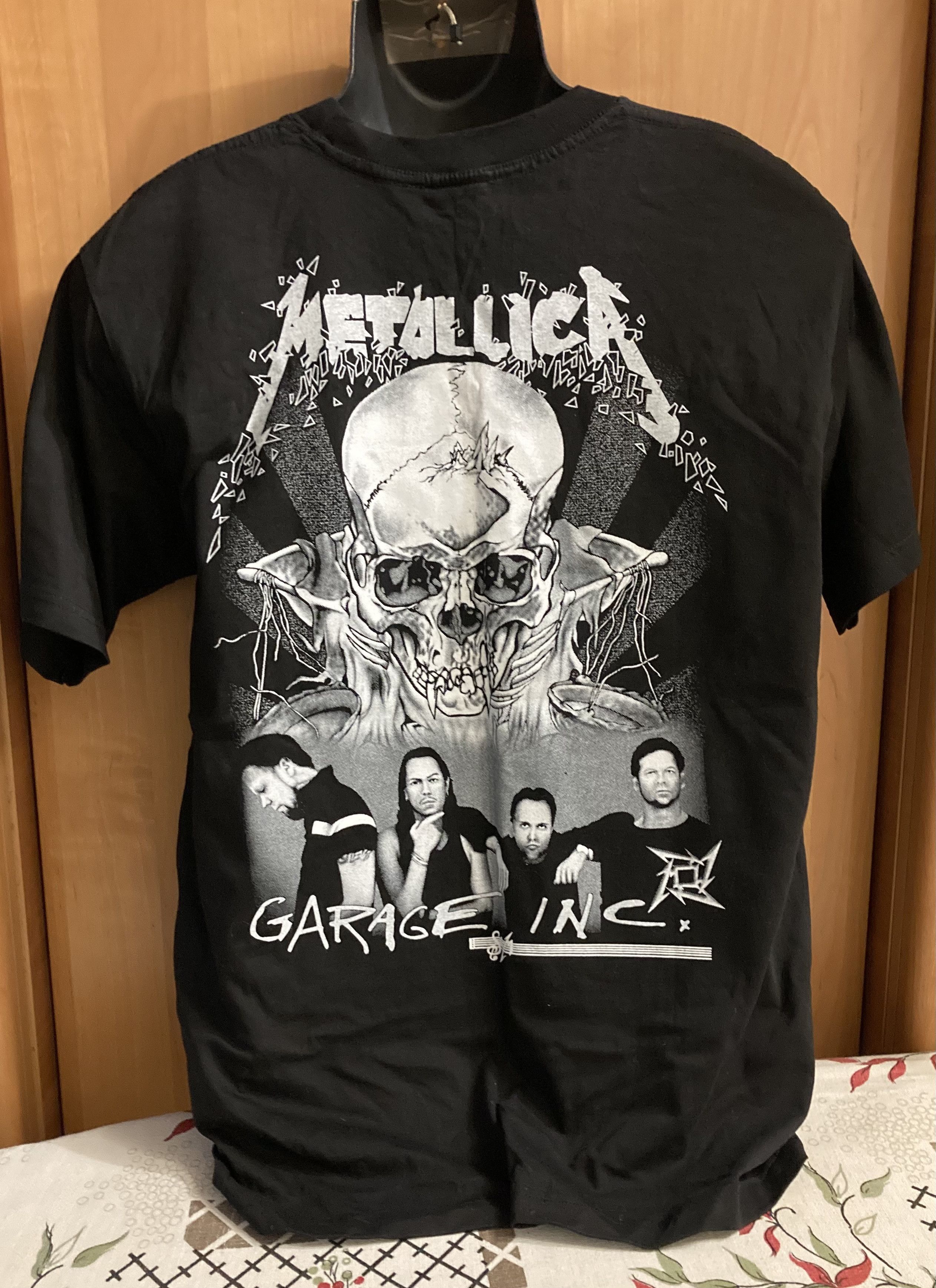 Metallica Rare Original Vintage Metallica Garage Inc. Tee Size US L / EU 52-54 / 3 - 7 Thumbnail