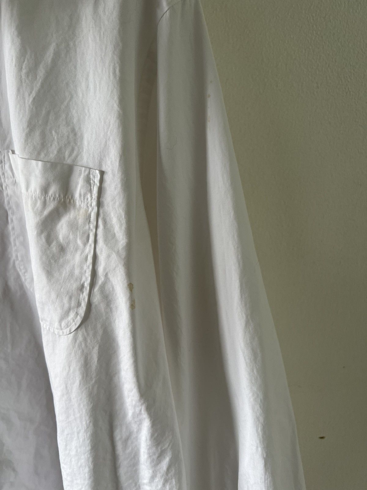 Yohji Yamamoto Vintage 90s Yohji Yamamoto Long Shirt Size US M / EU 48-50 / 2 - 6 Thumbnail