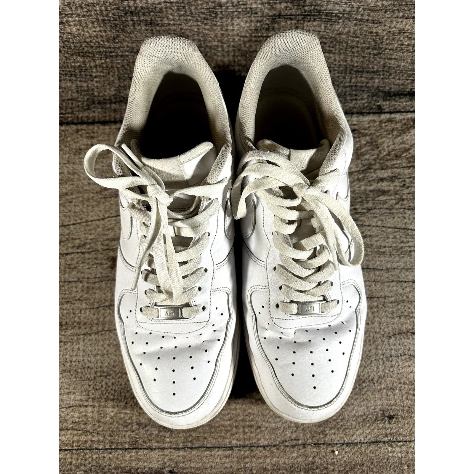 Nike Nike Air Force One ‘07 Size 13 White Casual Sneaker Shoe Size US 12 / EU 45 - 3 Thumbnail