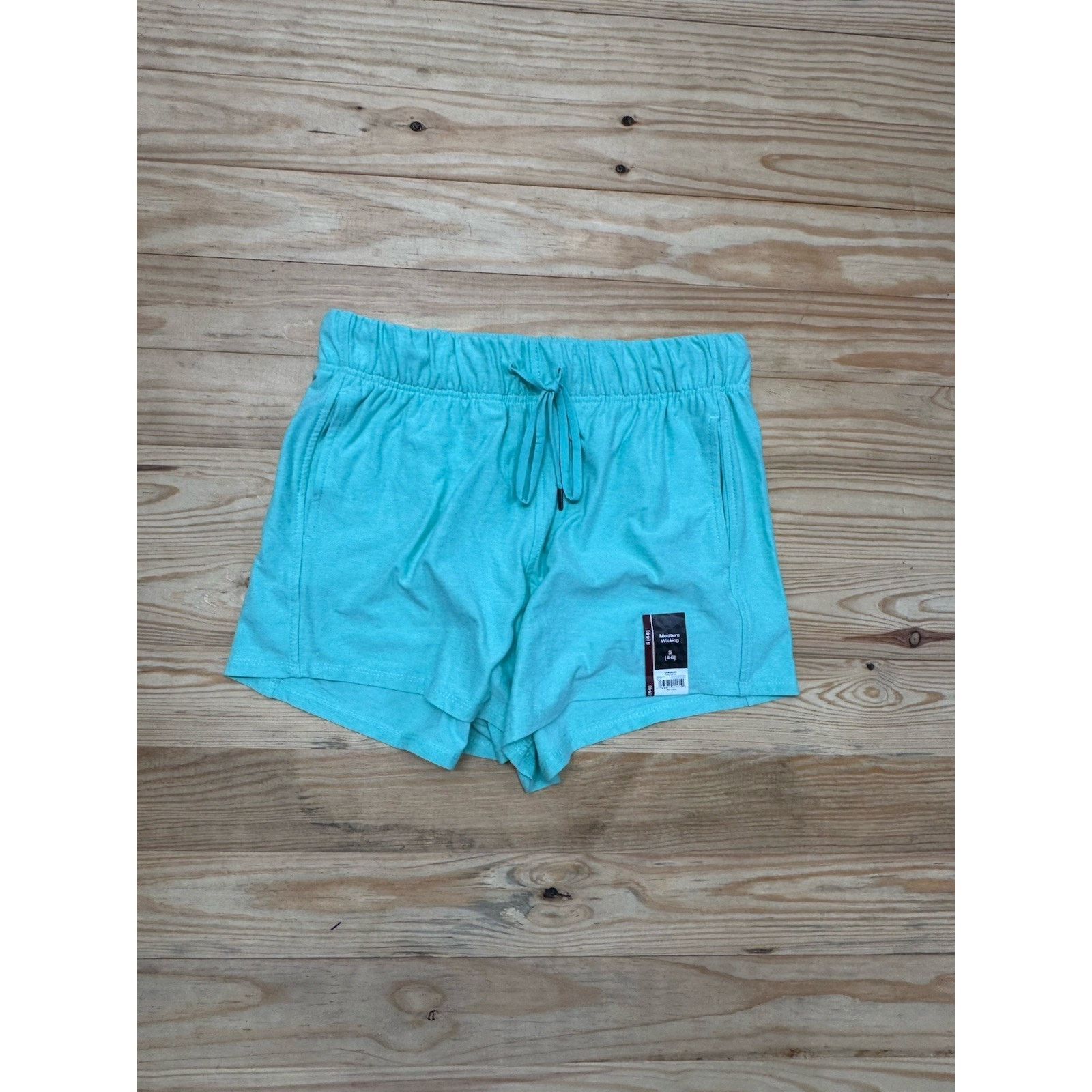 Athletic Works ATHLETIC WORKS Green KNIT GYM SHORTS Women’s Size Small NWT Size 28" / US 6 / IT 42 - 1 Thumbnail