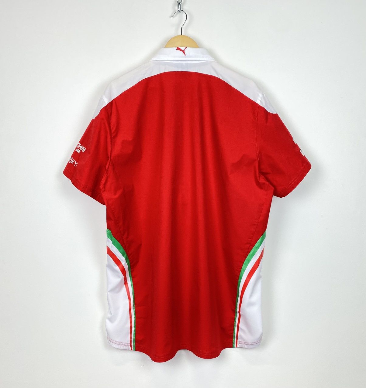 Ferrari × Puma Puma Ferrari Team Racing Shirt Short Sleeve Size XL Red Top Size US XL / EU 56 / 4 - 12 Thumbnail