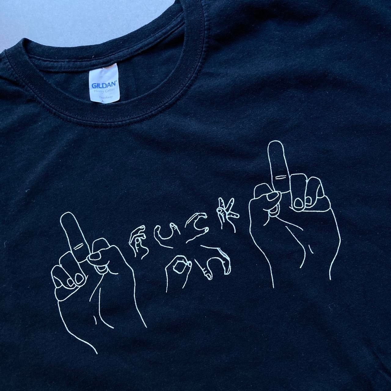 Gildan Fck On Indie Band, Merch T-Shirt Size US M / EU 48-50 / 2 - 2 Thumbnail