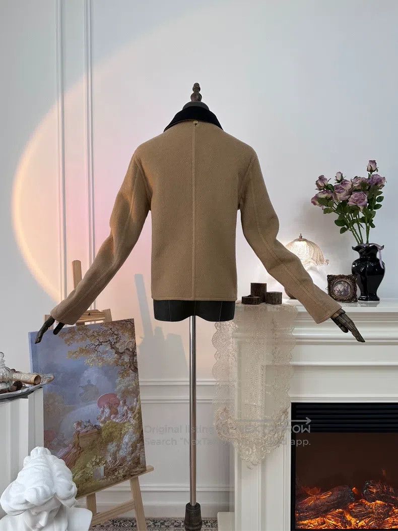 Hermes Hermes Margiela Era Double-Faced Cashmere and Camel Hair B Size XS / US 0-2 / IT 36-38 - 2 Thumbnail