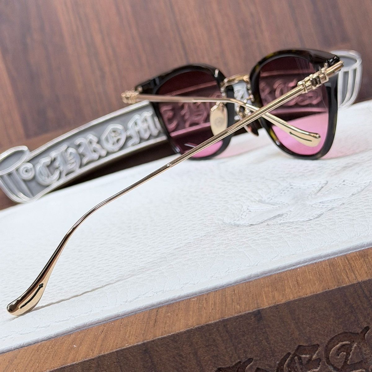 Chrome Hearts Chrome Hearts SHAGASS 1/1 Sunglasses Size ONE SIZE - 8 Thumbnail