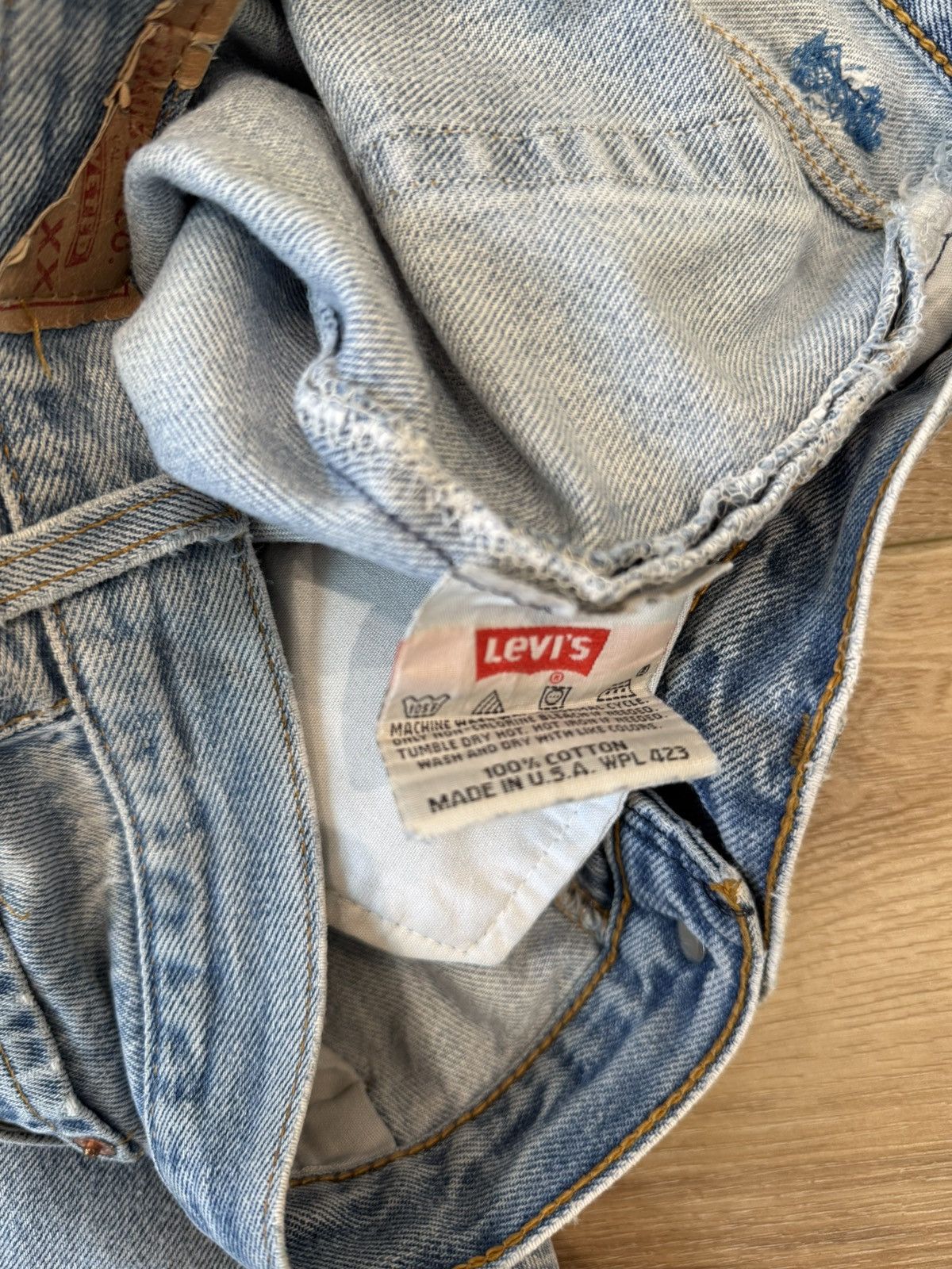 Levi's Levis 501 Made in USA Vintage 34x32 Size US 34 / EU 50 - 6 Thumbnail