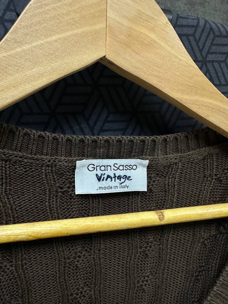 Gran Sasso × Vintage Vintage Gran Sasso Brown Jumper For Women Sweater Size M / US 6-8 / IT 42-44 - 10 Thumbnail