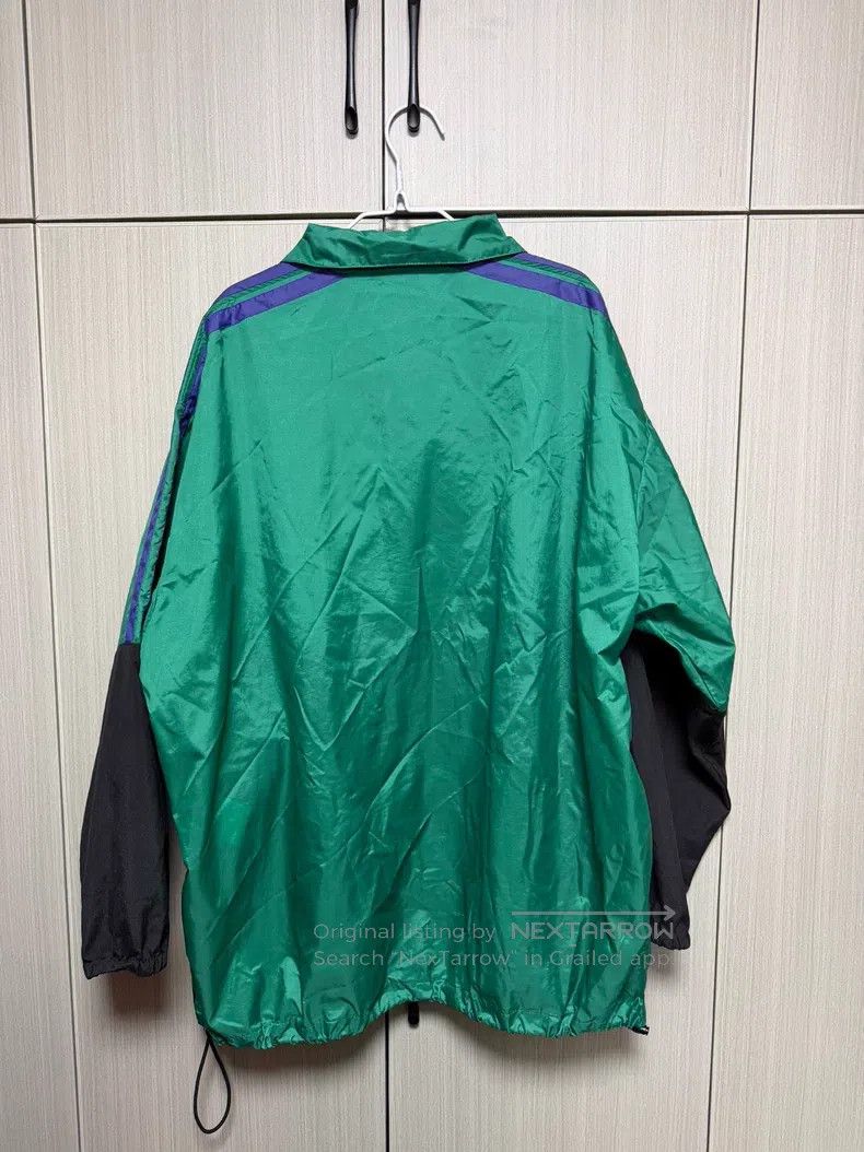 Balenciaga Balenciaga Contrast Color Sports Jacket (Black/Green) Size US S / EU 44-46 / 1 - 2 Thumbnail
