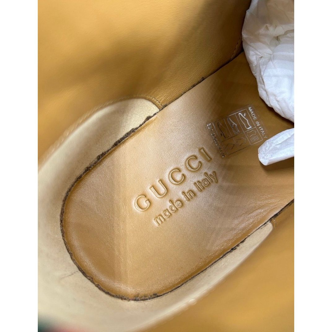 Gucci Men's Gucci MOREAU GG suede ankle boots size 8 fits 8.5 US Size US 8.5 / EU 41-42 - 8 Thumbnail