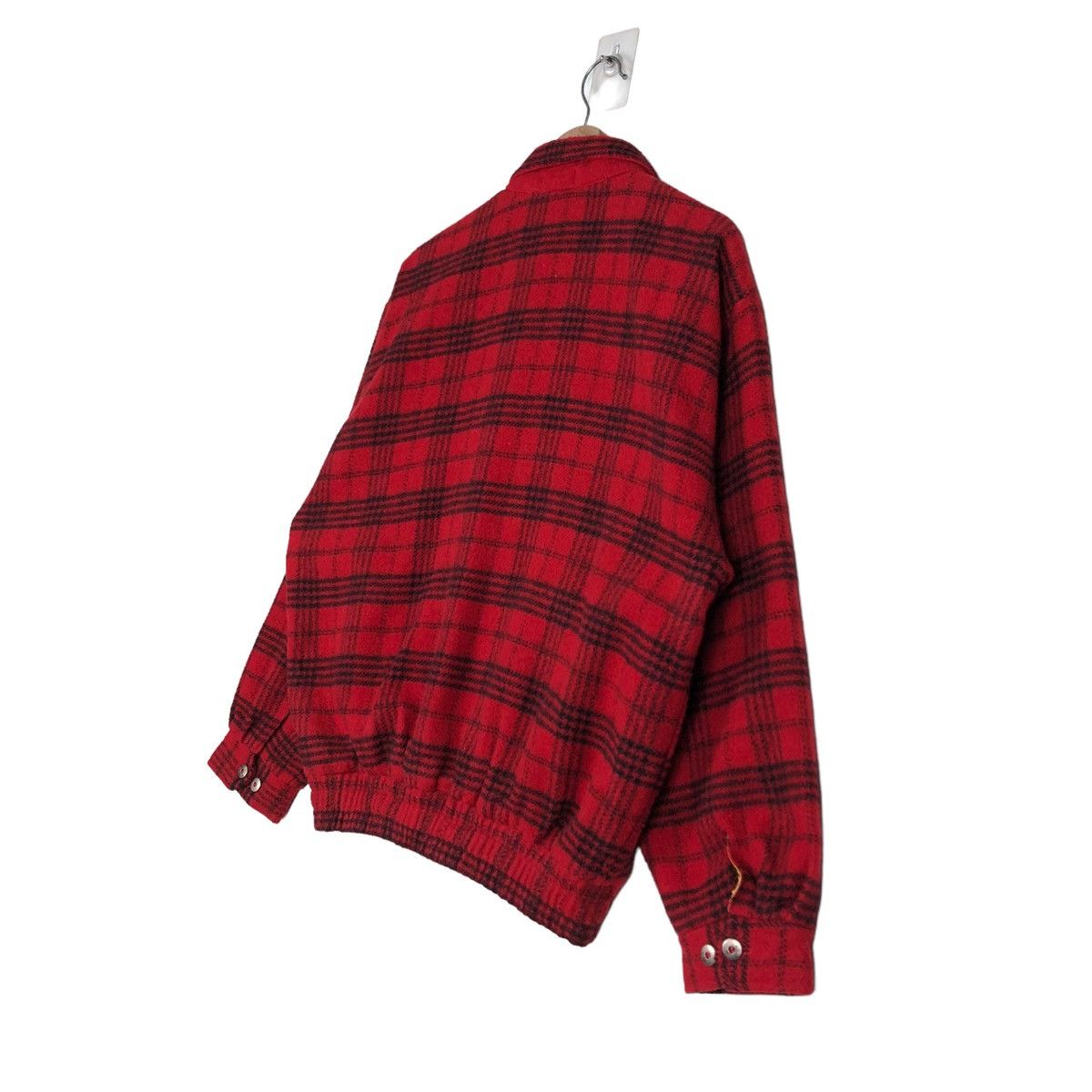 Japanese Brand 🔥VINTAGE CHECK TARTAN WOOL BOMBER JACKET REMICK ISSEY MIYAK Size US M / EU 48-50 / 2 - 10 Thumbnail