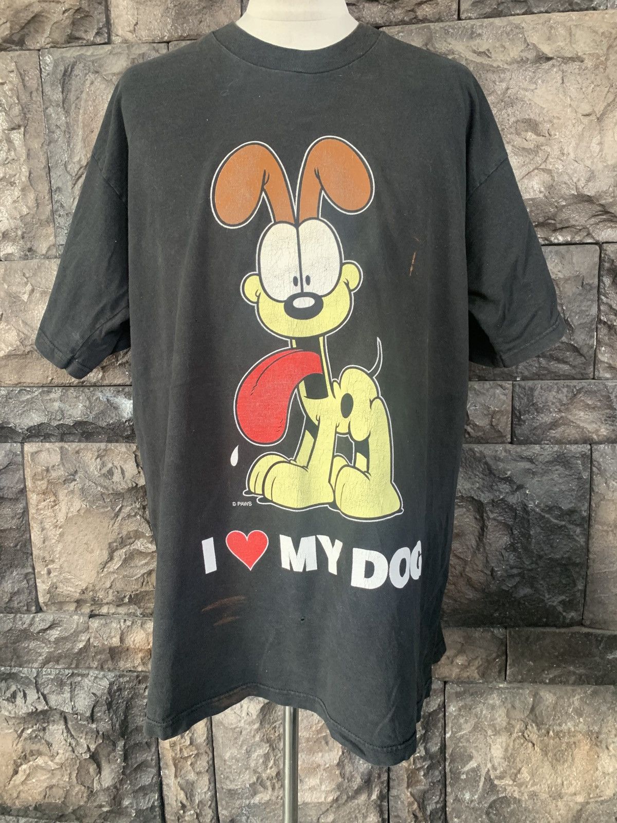 Vintage Vintage Paws I Love My Dog T shirt Size US XXL / EU 58 / 5 - 1 Thumbnail