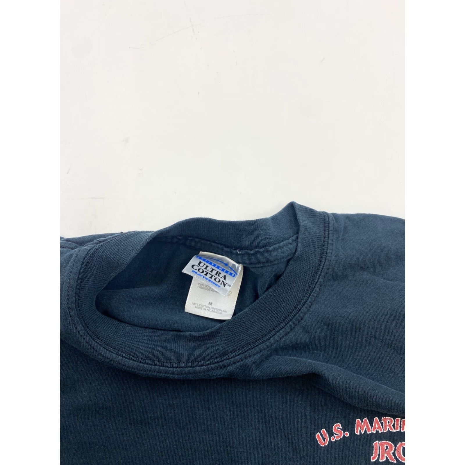 Gildan VINTAGE United States Marine Corp JROTC Shirt Mens Small Black Shirt Size US S / EU 44-46 / 1 - 3 Thumbnail