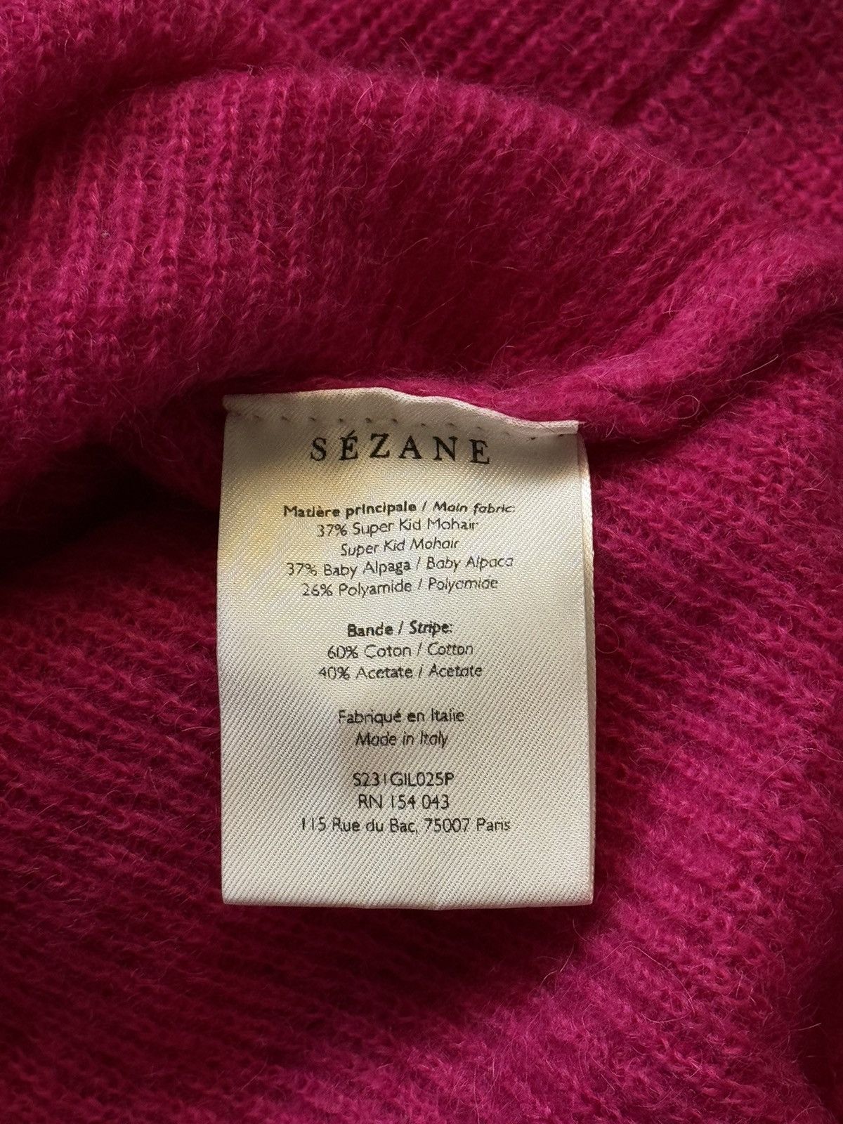 Sezane Sezane mohair alpaca blend cardigan sweater Size S / US 4 / IT 40 - 6 Thumbnail