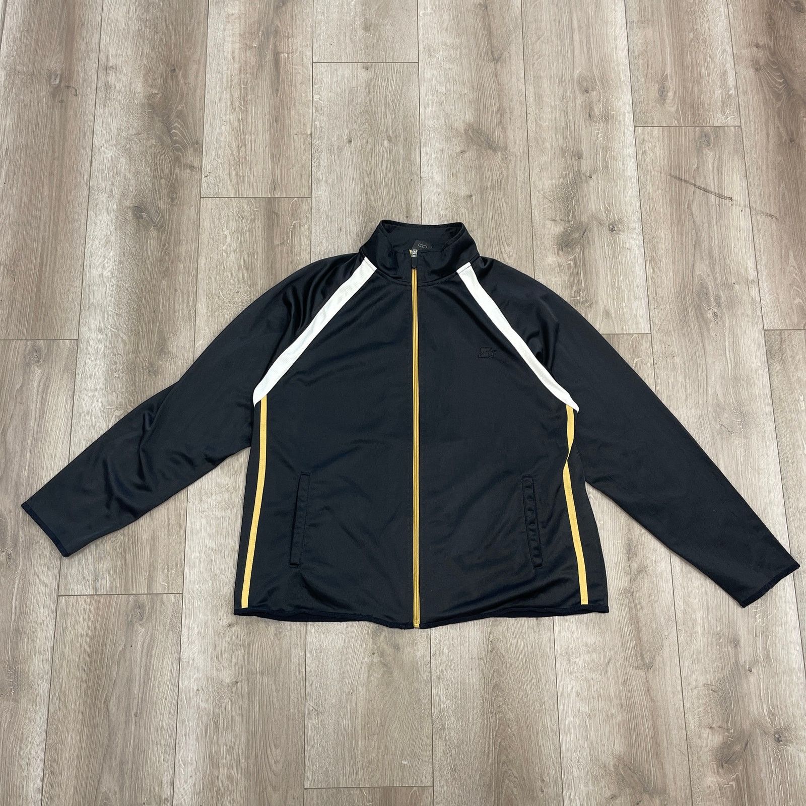 Starter Starter polyester black track full zip jacket size Large L Size US L / EU 52-54 / 3 - 1 Thumbnail