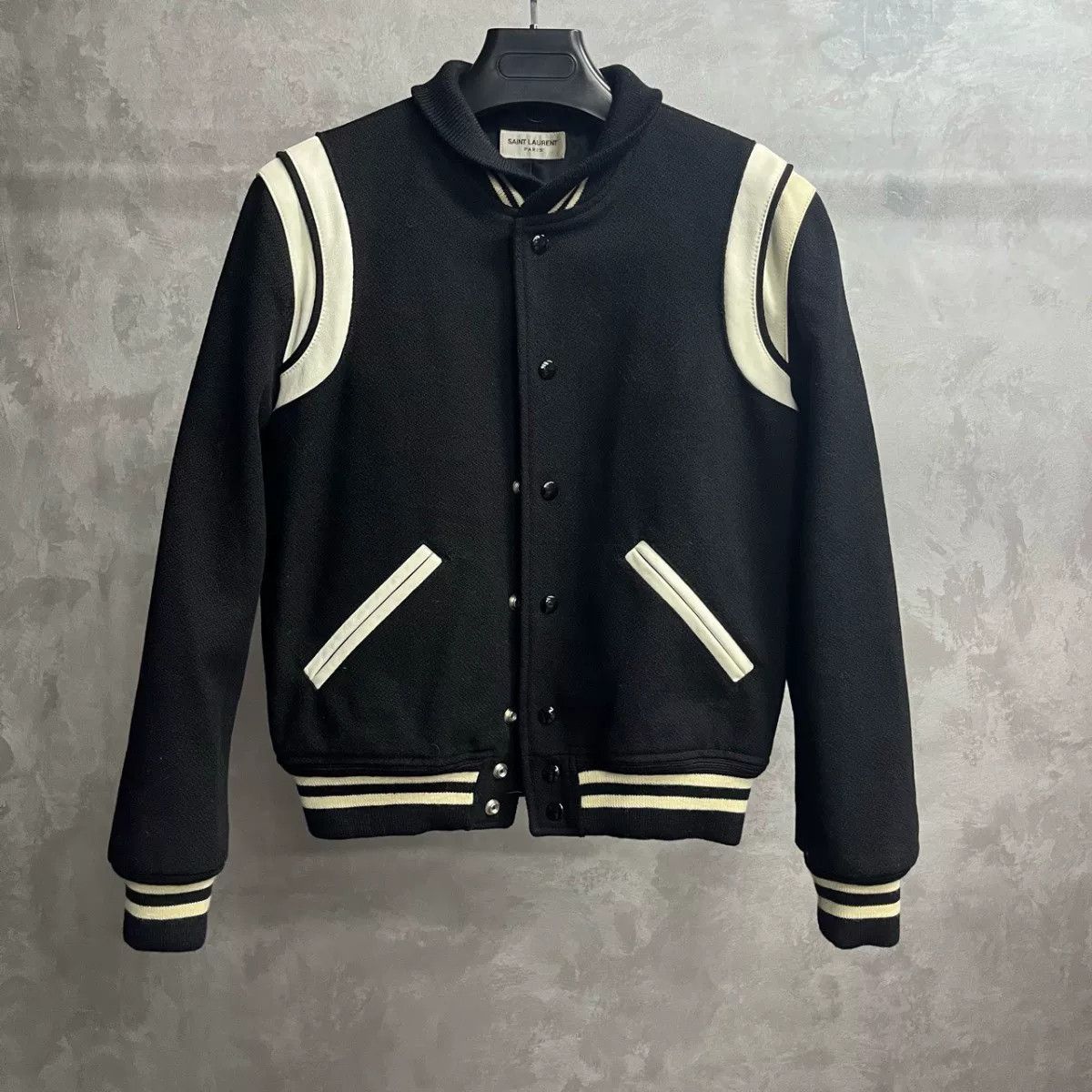 Saint Laurent Paris Saint Laurent Paris Varsity Jacket Size US M / EU 48-50 / 2 - 1 Thumbnail