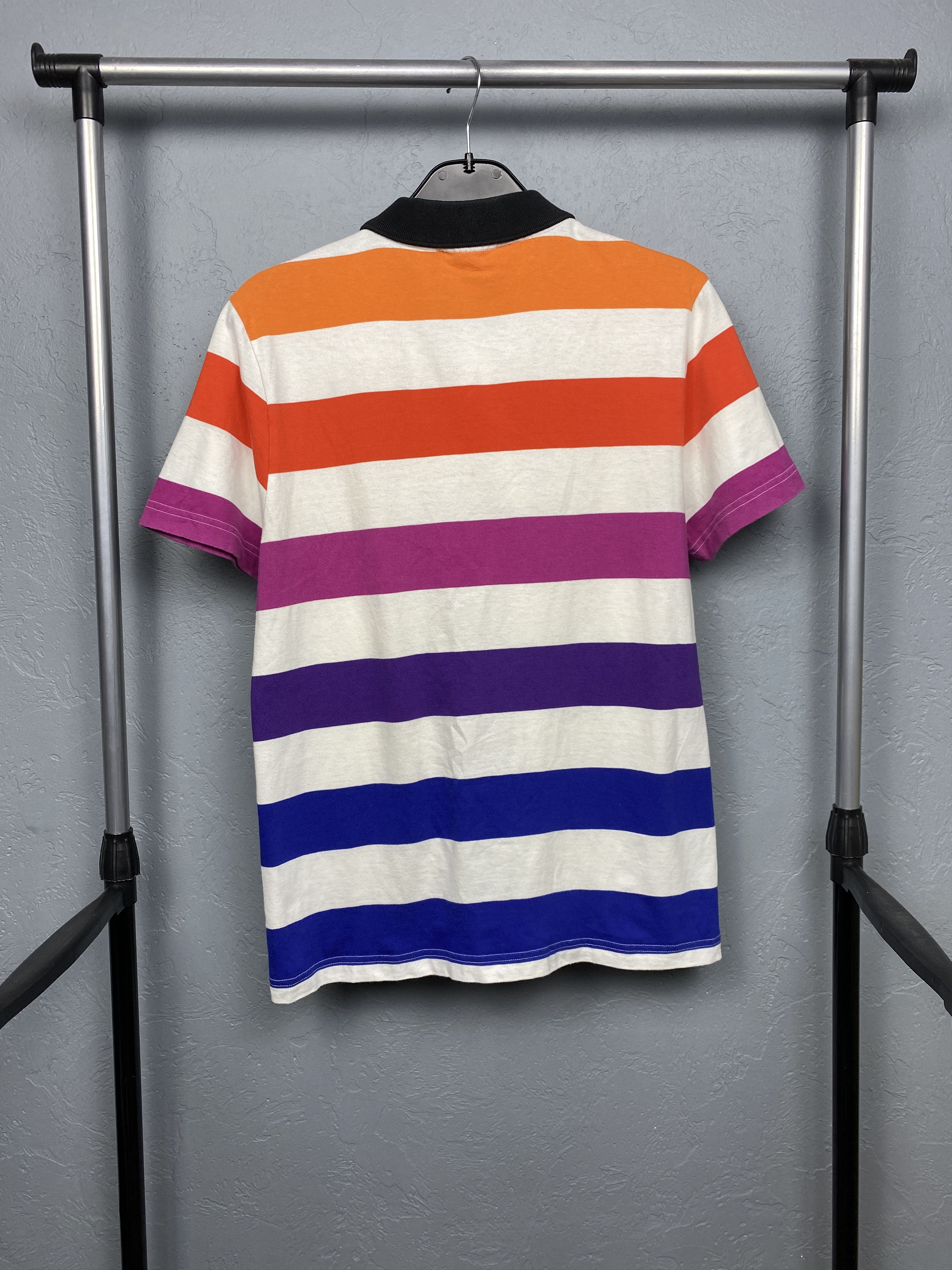 Lacoste Lacoste Sport Mens Striped Polo Shirt Size 4 M Size US M / EU 48-50 / 2 - 7 Thumbnail