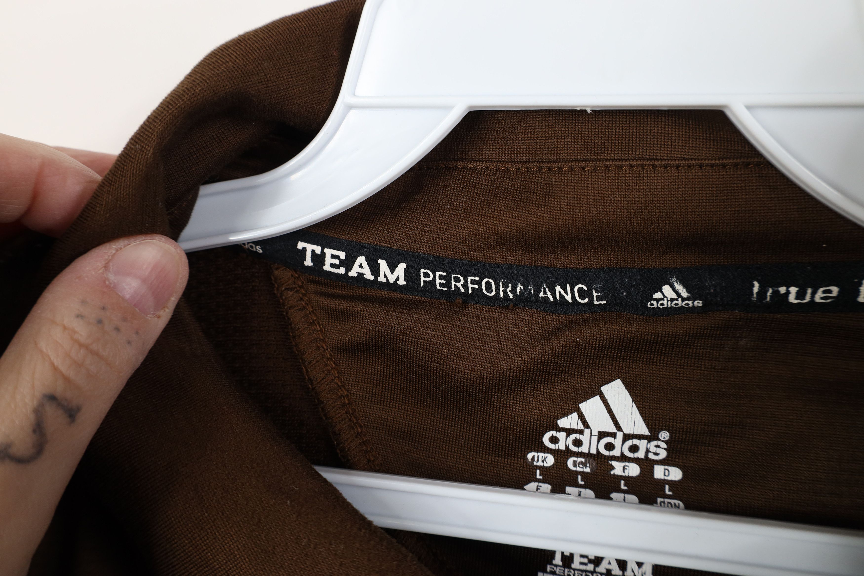 Adidas Adidas Bowling Green State University Football Polo Brown Size US L / EU 52-54 / 3 - 10 Thumbnail