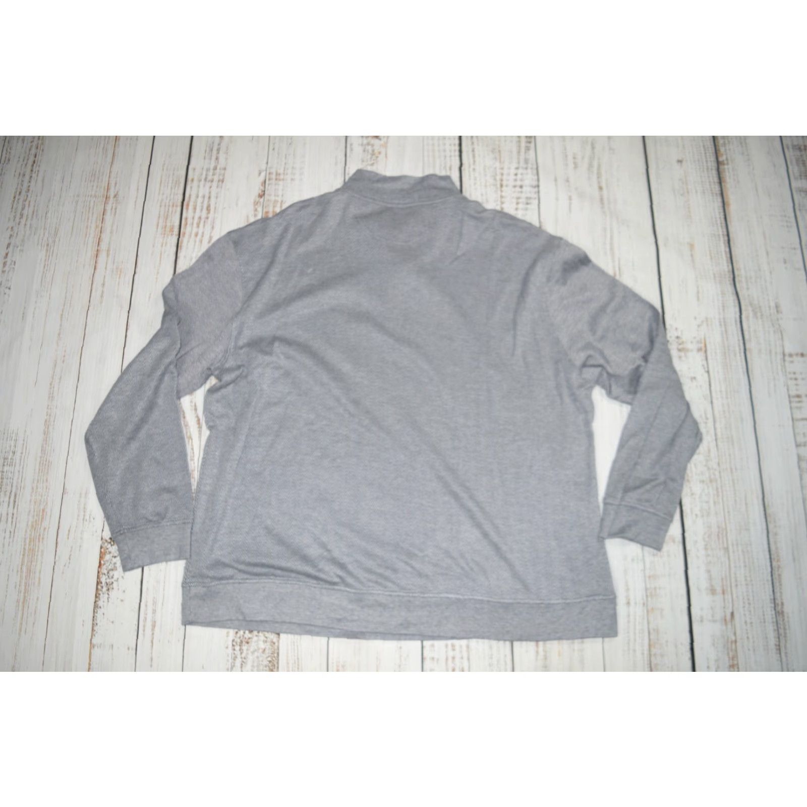 Vintage TRICOTS ST RAPHAEL 1/4 ZIP SWEATER HERRINGBONE PATTERN GREY SIZE 2XLT MEN Pullover Knit Golf Casual 1/4 Zip Size US XXL / EU 58 / 5 - 7 Thumbnail