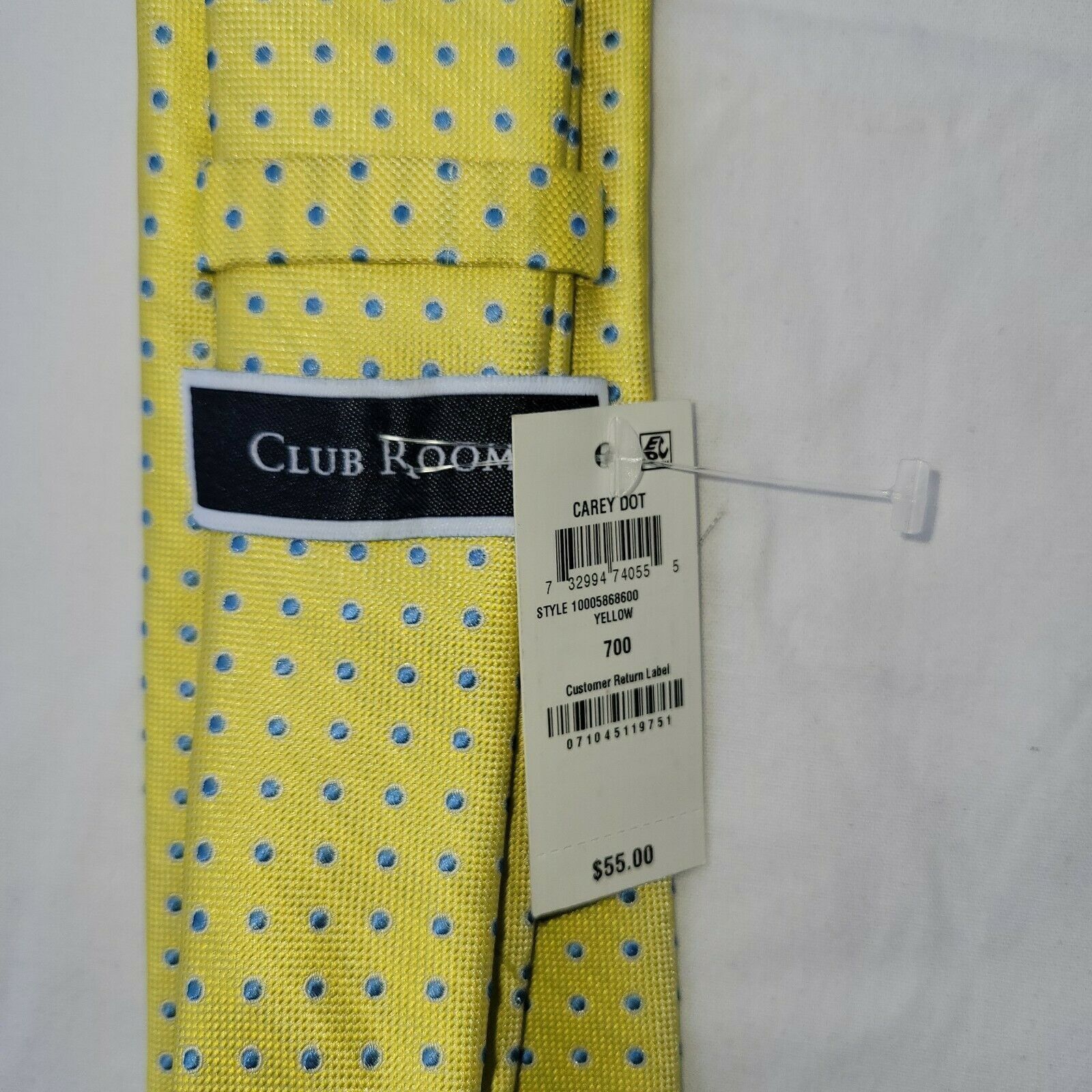 Club Room Men's Clubroom Designer Slim Tie. One Size Size ONE SIZE - 3 Thumbnail