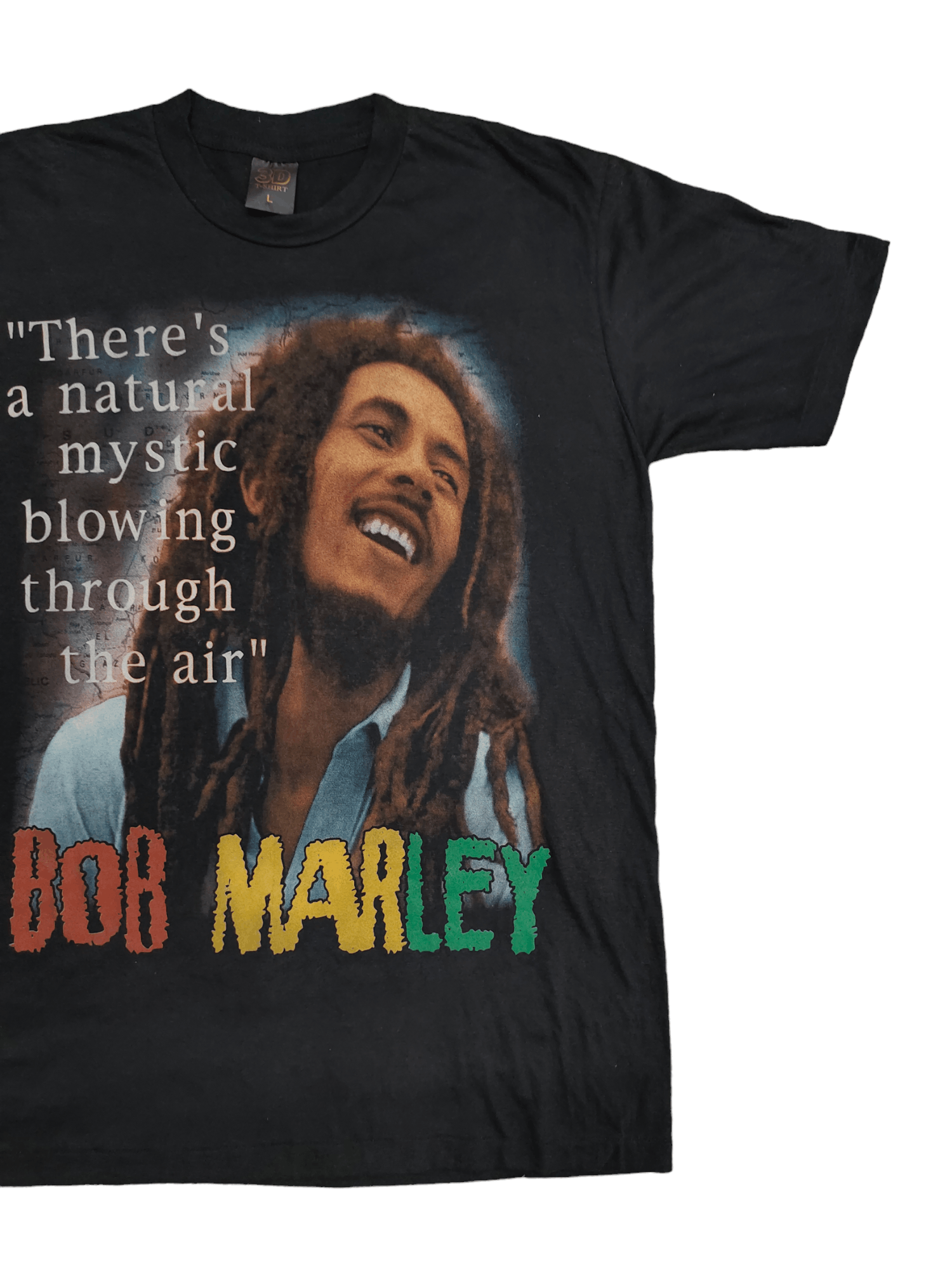 Bob Marley Vintage 90's Bob Marley T-Shirt Size US L / EU 52-54 / 3 - 6 Thumbnail