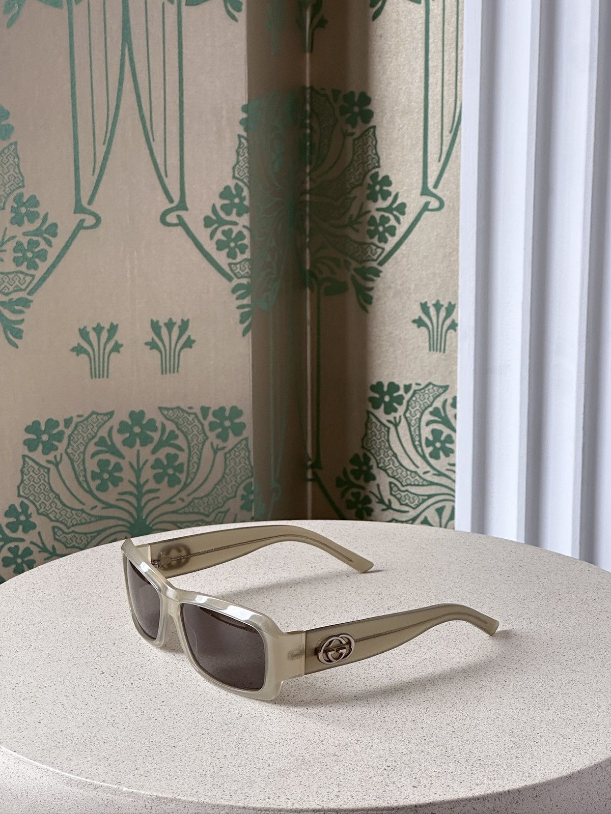 Gucci GICCI Oval GG Logo Transparent Sunglasses GG 2996/S Size ONE SIZE - 13 Thumbnail