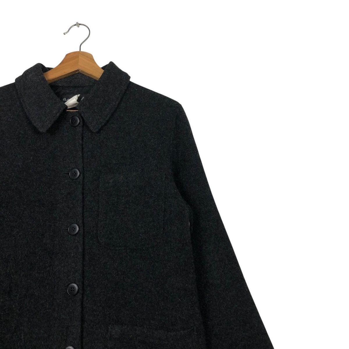 agnes b. 🔥VINTAGE WOOL BUTTON JACKET WORKER AGNES B. Size US S / EU 44-46 / 1 - 7 Thumbnail