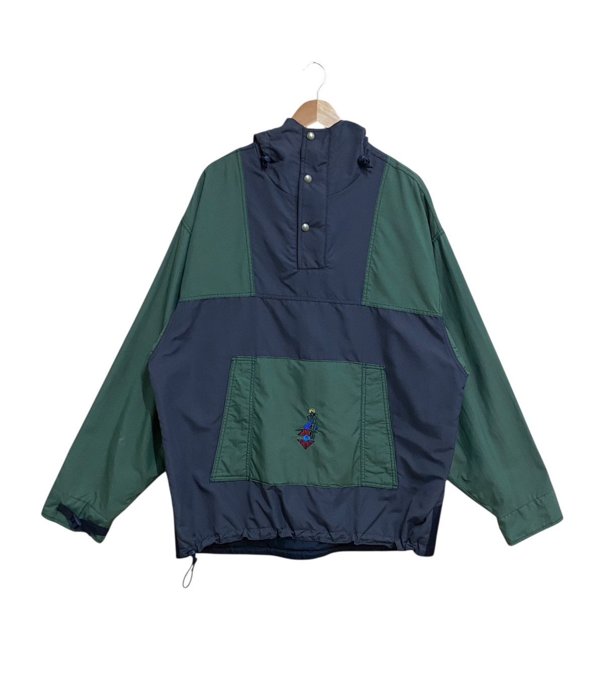 Vintage Vintage Brand Bamboo Curtains Anorak Jacket 1990s Size US L / EU 52-54 / 3 - 1 Thumbnail