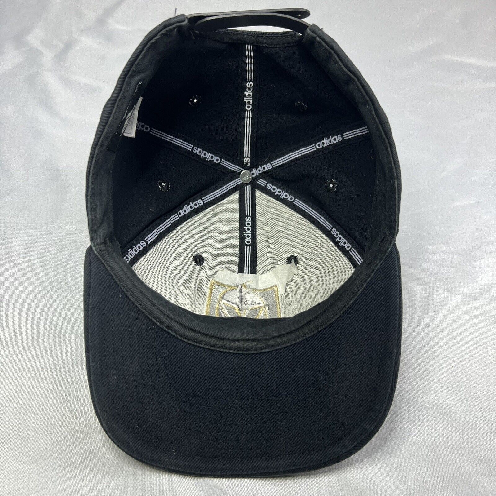Adidas Adidas Mens NHL Las Vegas Golden Knights Adjustable Hat Cap Size ONE SIZE - 7 Thumbnail