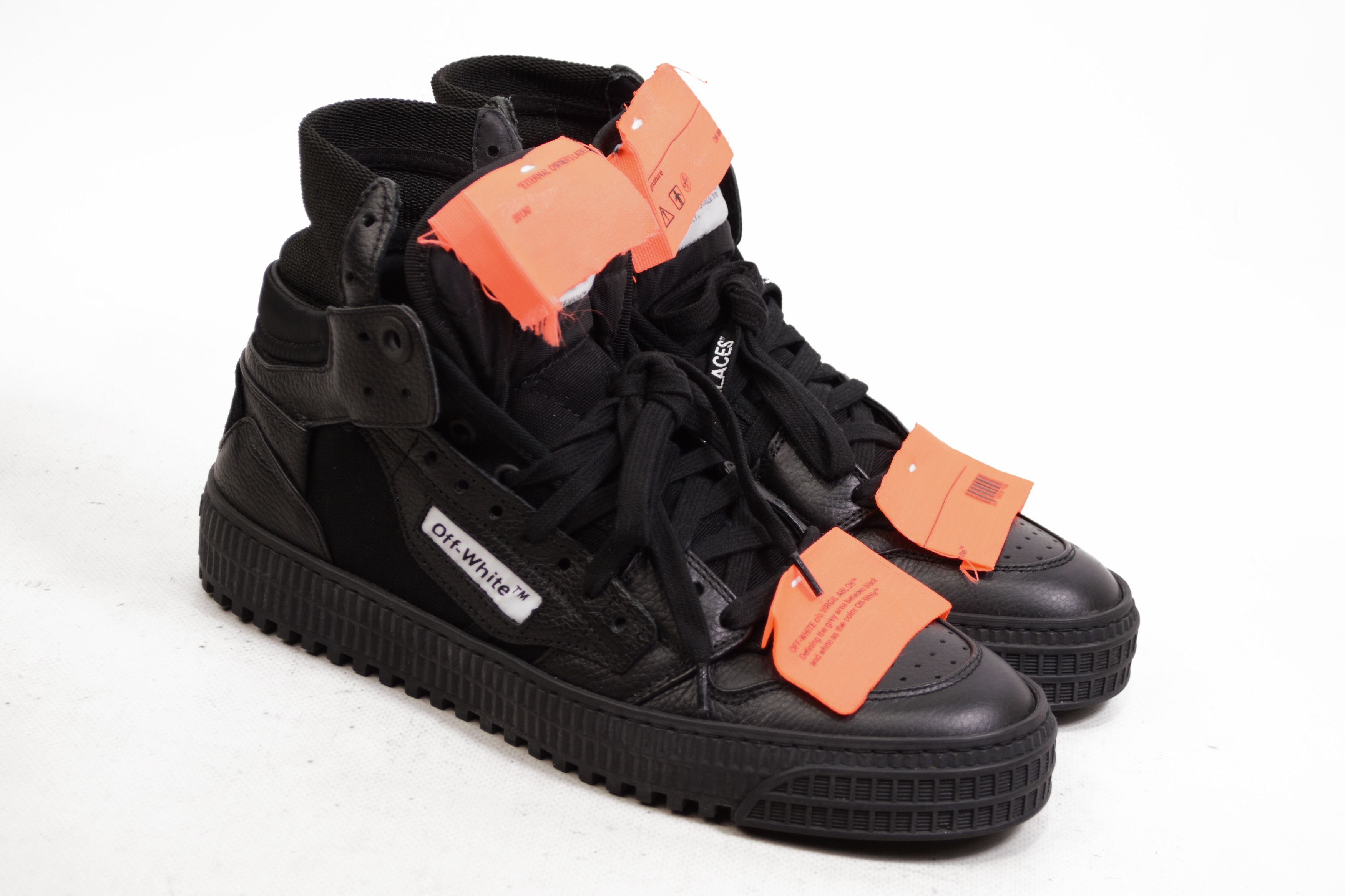 Off-White Women's Off-White Cup Sole 3.0 Sneakers Shoes 9US/EU39 Black Size US 9 / IT 39 - 2 Thumbnail