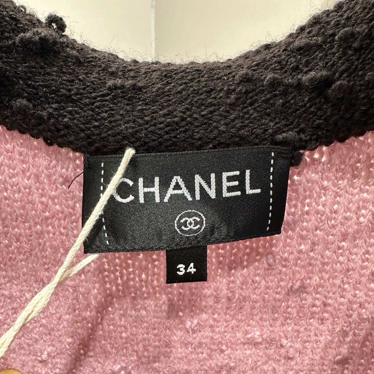 Chanel Chanel 24K pink black wool vest size 34 Size XS / US 0-2 / IT 36-38 - 3 Thumbnail