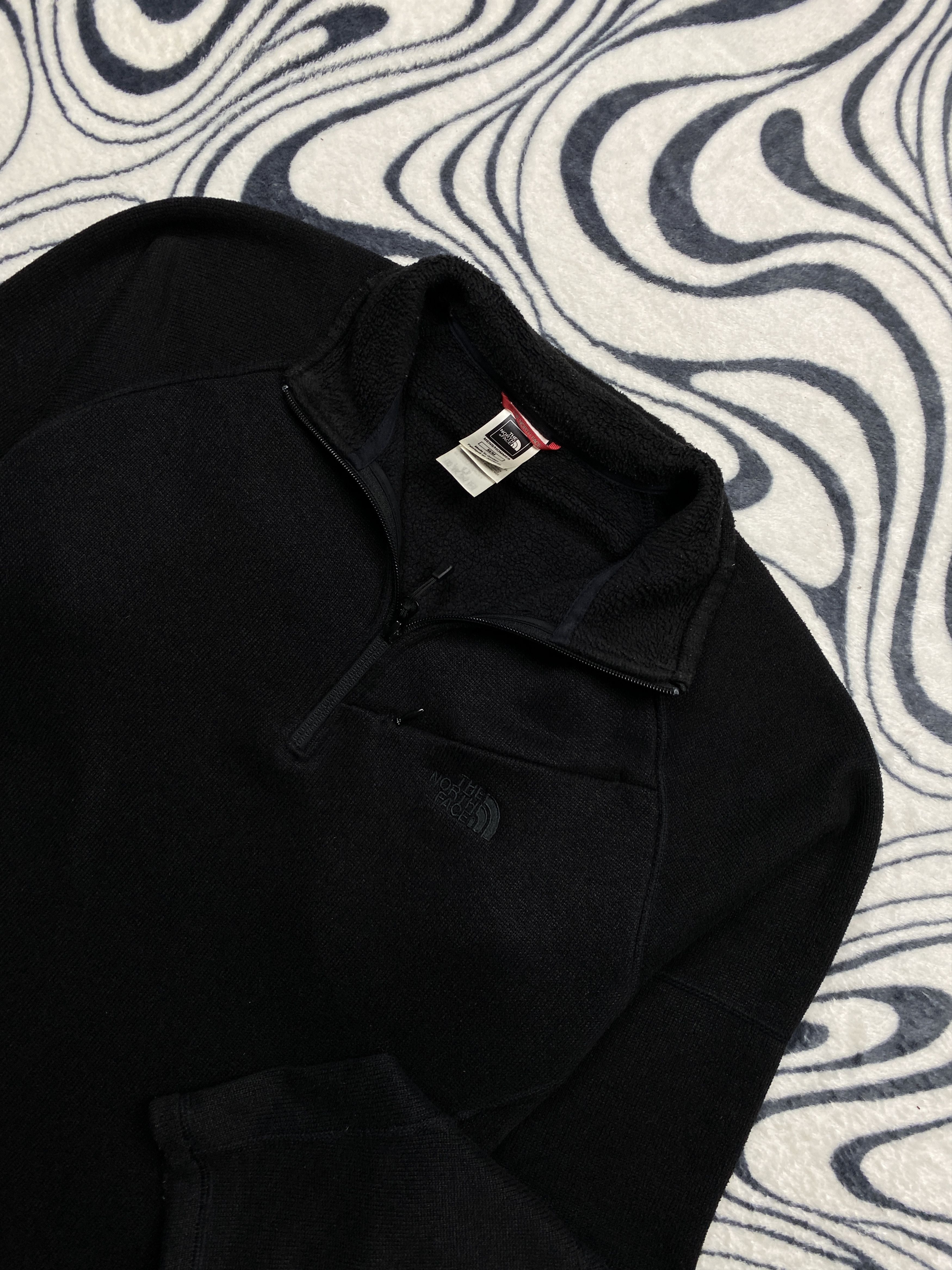 The North Face The North Face Vintage Mens Half Zip Fleece Jacket 1\4 Zip Size US M / EU 48-50 / 2 - 2 Thumbnail