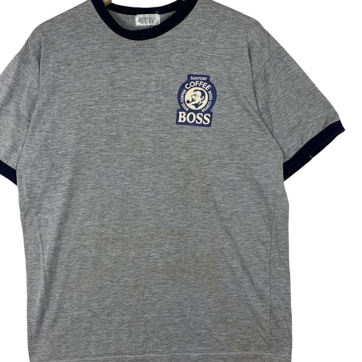 Vintage Vintage SUNTORY COFFEE BOSS Design Studio Tee Shirt Top Size US M / EU 48-50 / 2 - 3 Thumbnail