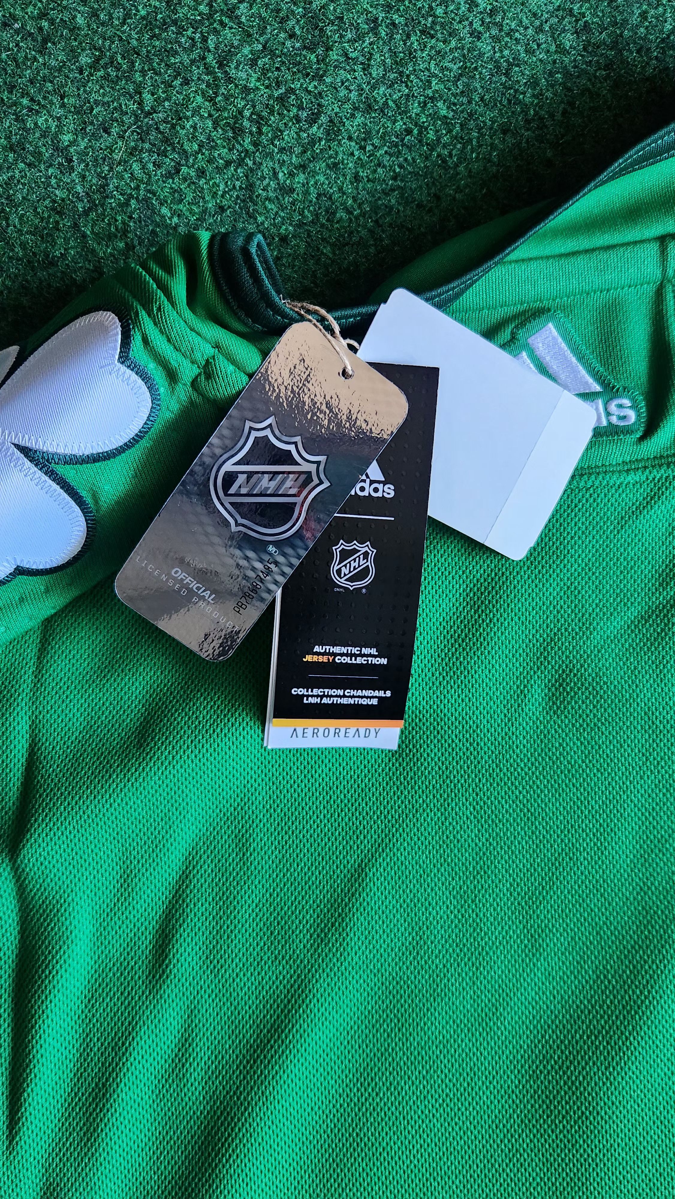Adidas Adidas San Jose Sharks St. Patrick's Day Men Size 54 Size US XXL / EU 58 / 5 - 10 Thumbnail