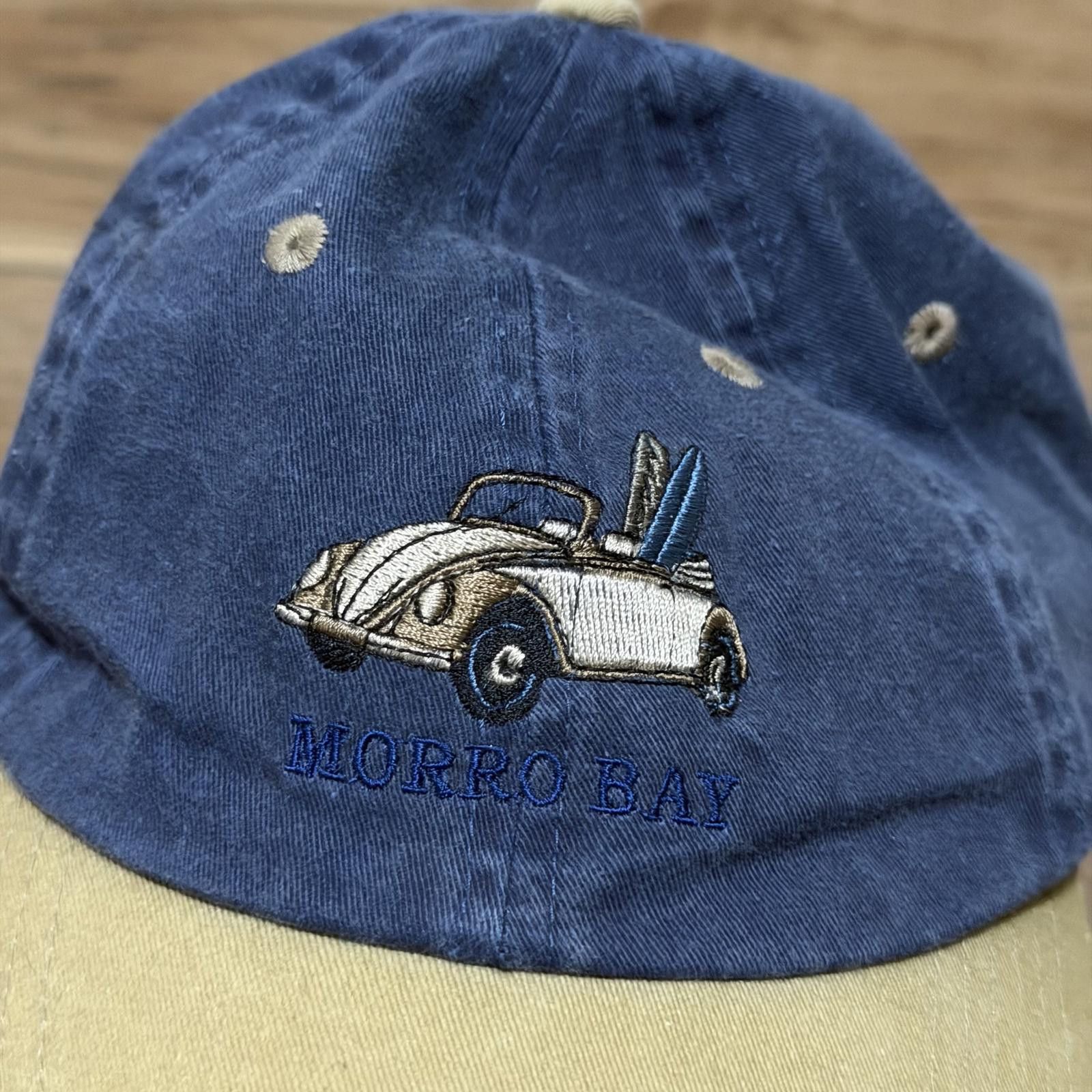 Other Vintage Morro Bay Classic Car Surfing Baseball Cap Hat Size ONE SIZE - 2 Thumbnail