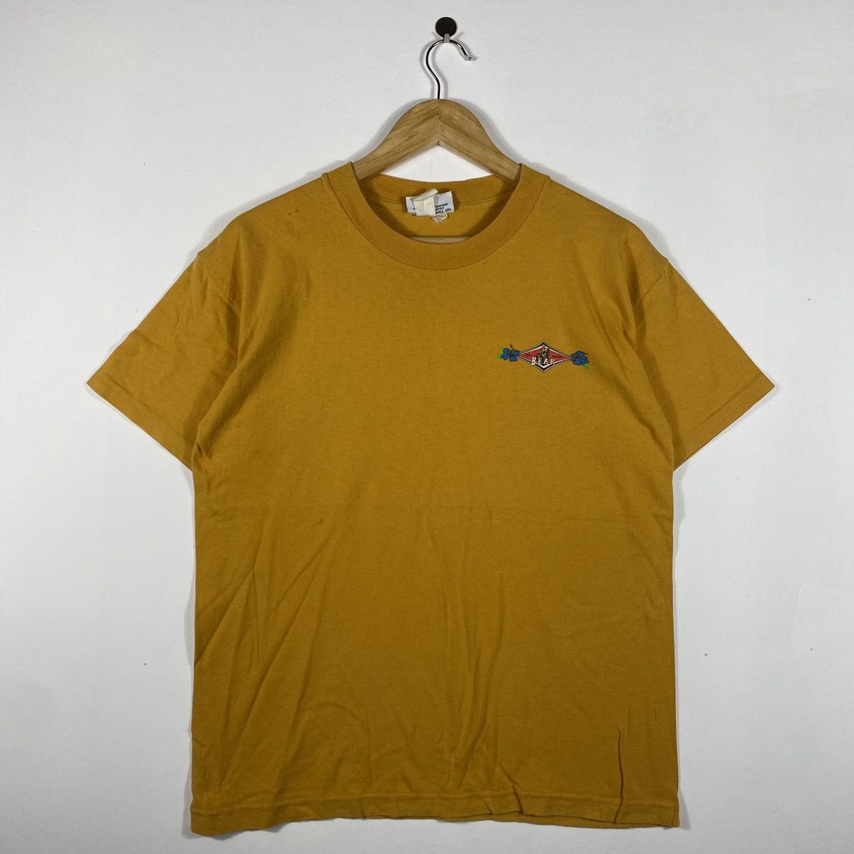 Vintage Vintage 90's BEAR SURF BOARDS Graphic Surf Tee Shirt Size US L / EU 52-54 / 3 - 3 Thumbnail