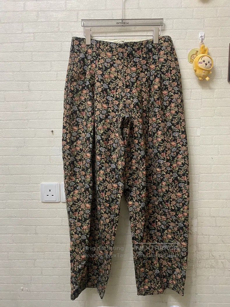 Comme des Garcons Comme Des Garcons size S Small floral print wide-leg trous Size US 27 - 1 Thumbnail