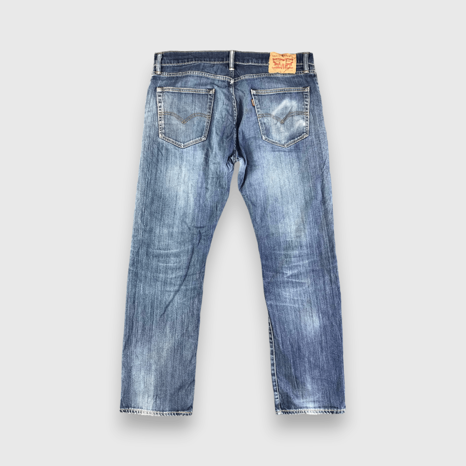 Levi's Vintage Blue Wash Levis 504 Jeans-J3034 Size US 38 / EU 54 - 2 Thumbnail