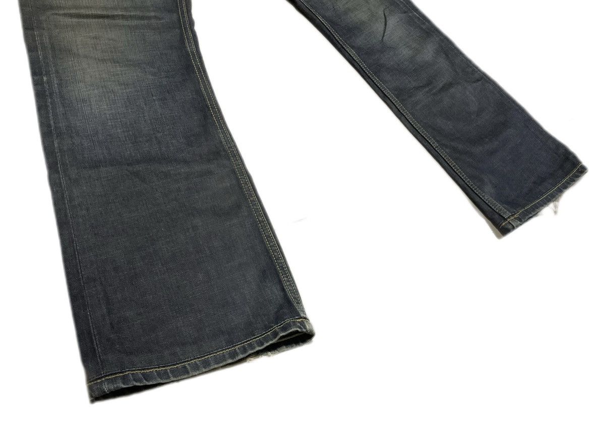 If Six Was Nine × Japanese Brand × Le Grande Bleu (L.G.B.) 🔥Sick Y2K Taverniti Jeans Mud Wash Flared Denim Belt Size US 32 / EU 48 - 9 Thumbnail
