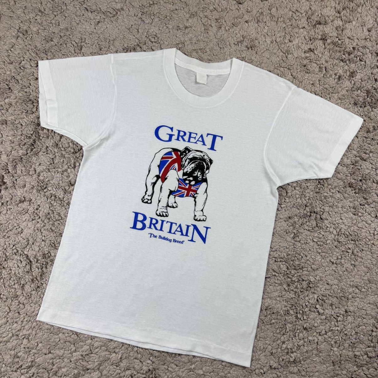 Vintage Vintage 80’s Great Britain The Bulldog Breed Graphic T-shirt Size US M / EU 48-50 / 2 - 4 Thumbnail
