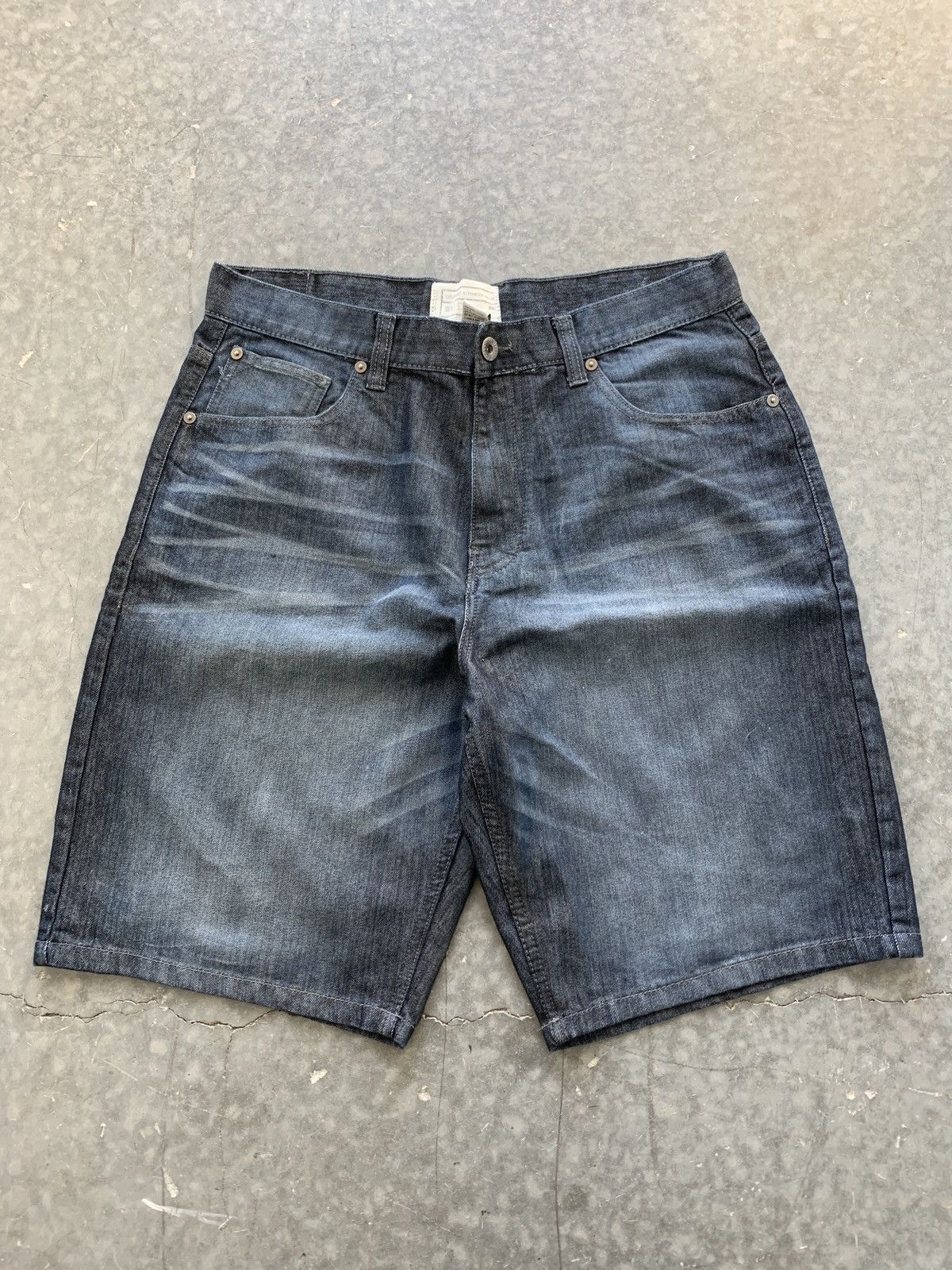 JNCO Crazy Vintage Y2K Southpole Style Baggy Jean Shorts Skater Size US 36 / EU 52 - 1 Thumbnail