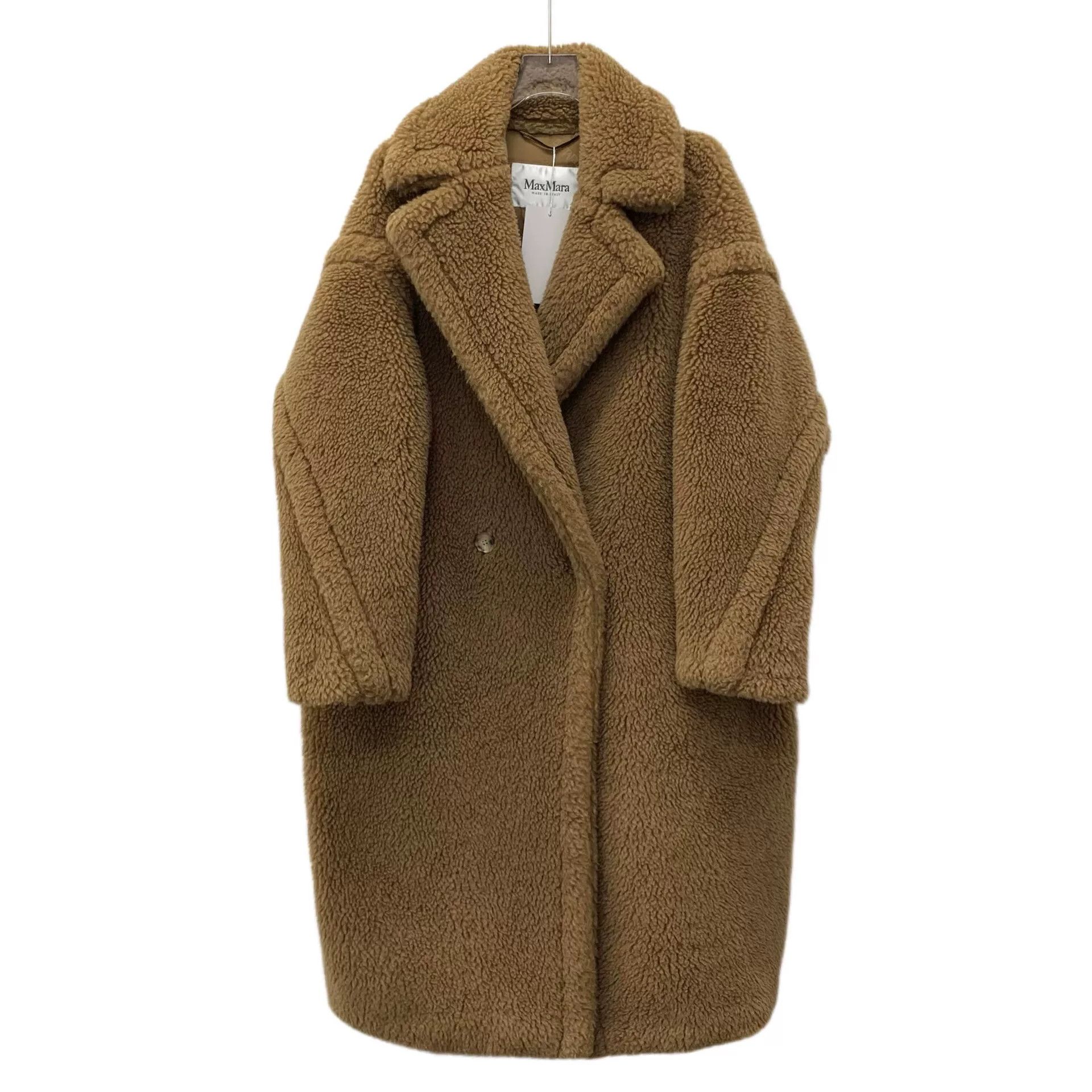 Max Mara maxmara teddy double-breasted camel coat Size US M / EU 48-50 / 2 - 1 Thumbnail