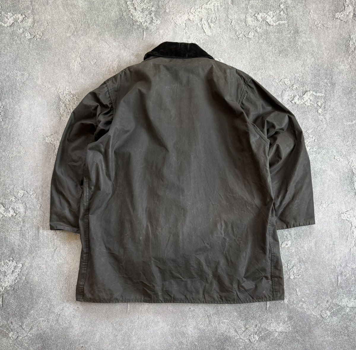 Barbour × Vintage Barbour A206 Border C48/112cm jacket + lining coat waxed wax Size US XL / EU 56 / 4 - 19 Thumbnail