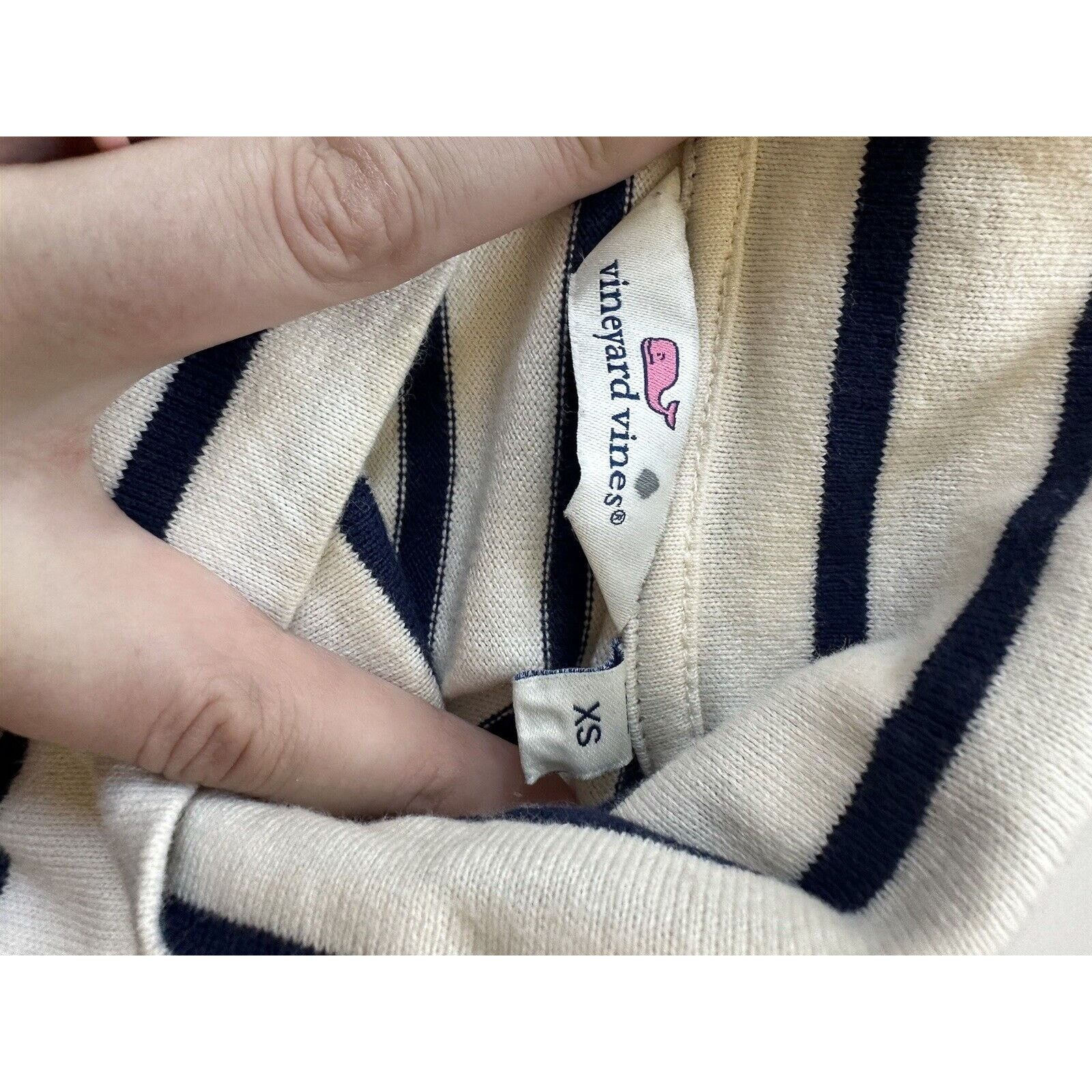Vineyard Vines Vineyard Vines Knee length knit turtleneck dress striped XS Size XS / US 0-2 / IT 36-38 - 3 Thumbnail