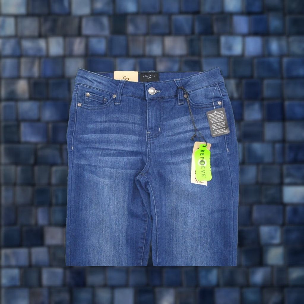 Vintage Celebrity Pink Jeans Women's Dawson Super Skinny Blue Stretch Denim SZ 3/26 NEW Size 26" / US 2 / IT 38 - 1 Thumbnail