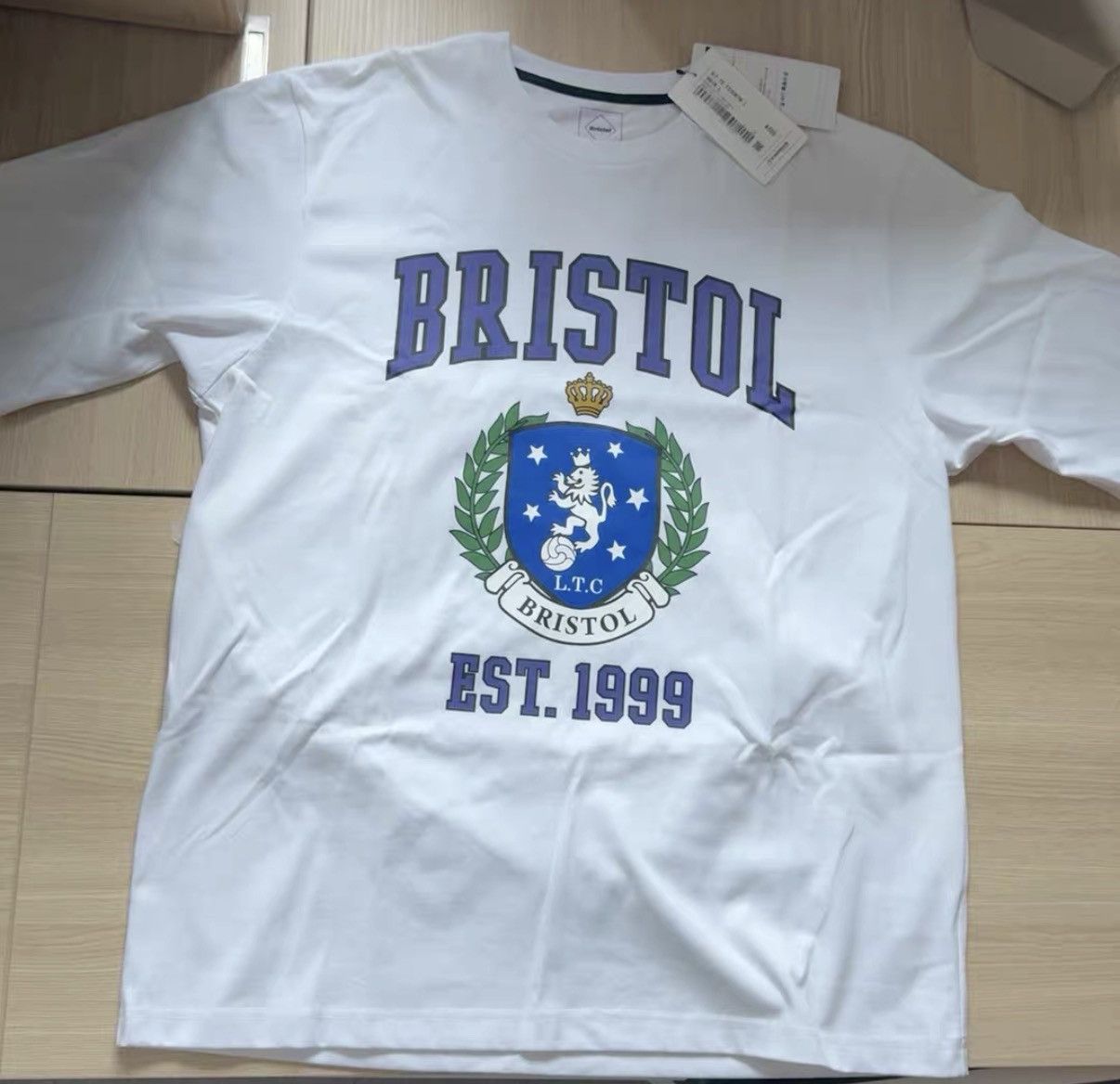 F.C.R.B FCRB Real Bristol Graphic Tee J44 Size US L / EU 52-54 / 3 - 1 Thumbnail