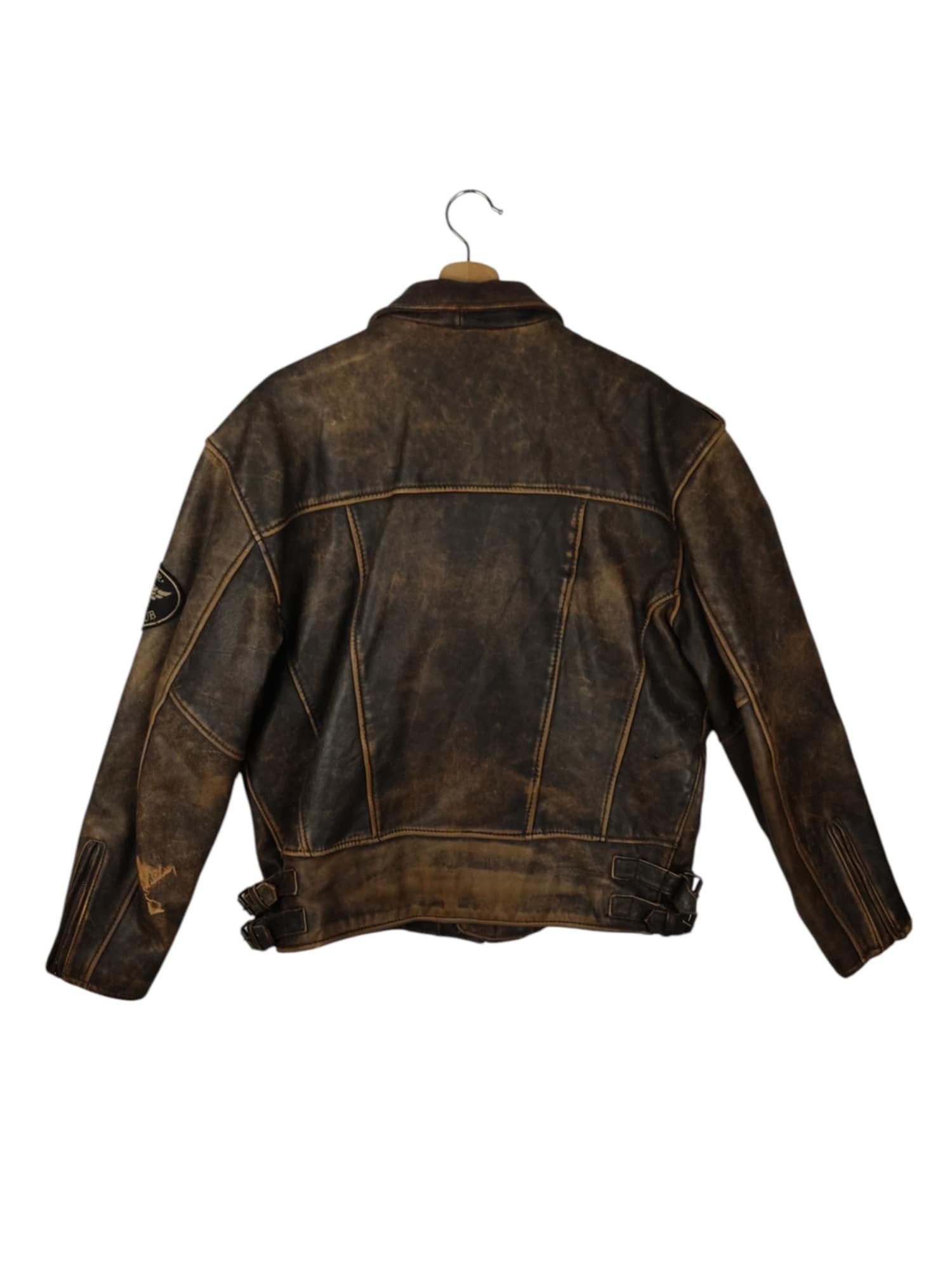 Harley Davidson VINTAGE Harley Davidson Born In The Usa Leather Jacket Size US M / EU 48-50 / 2 - 7 Thumbnail